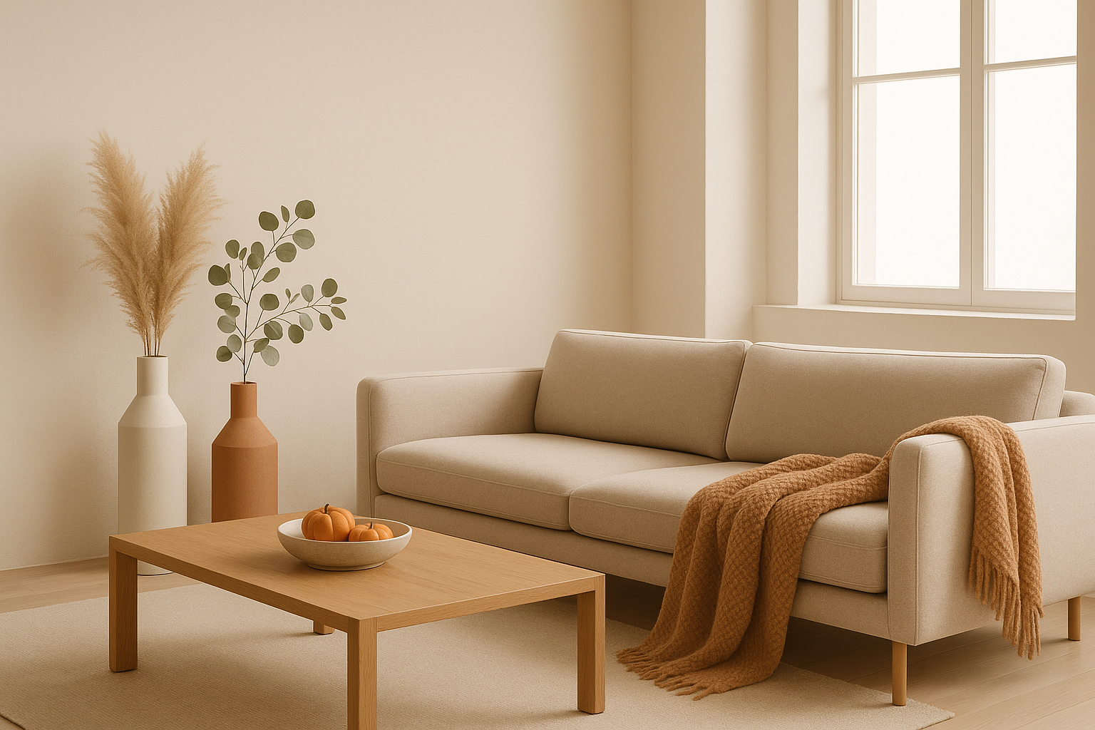 minimalist Fall 2025 home decor