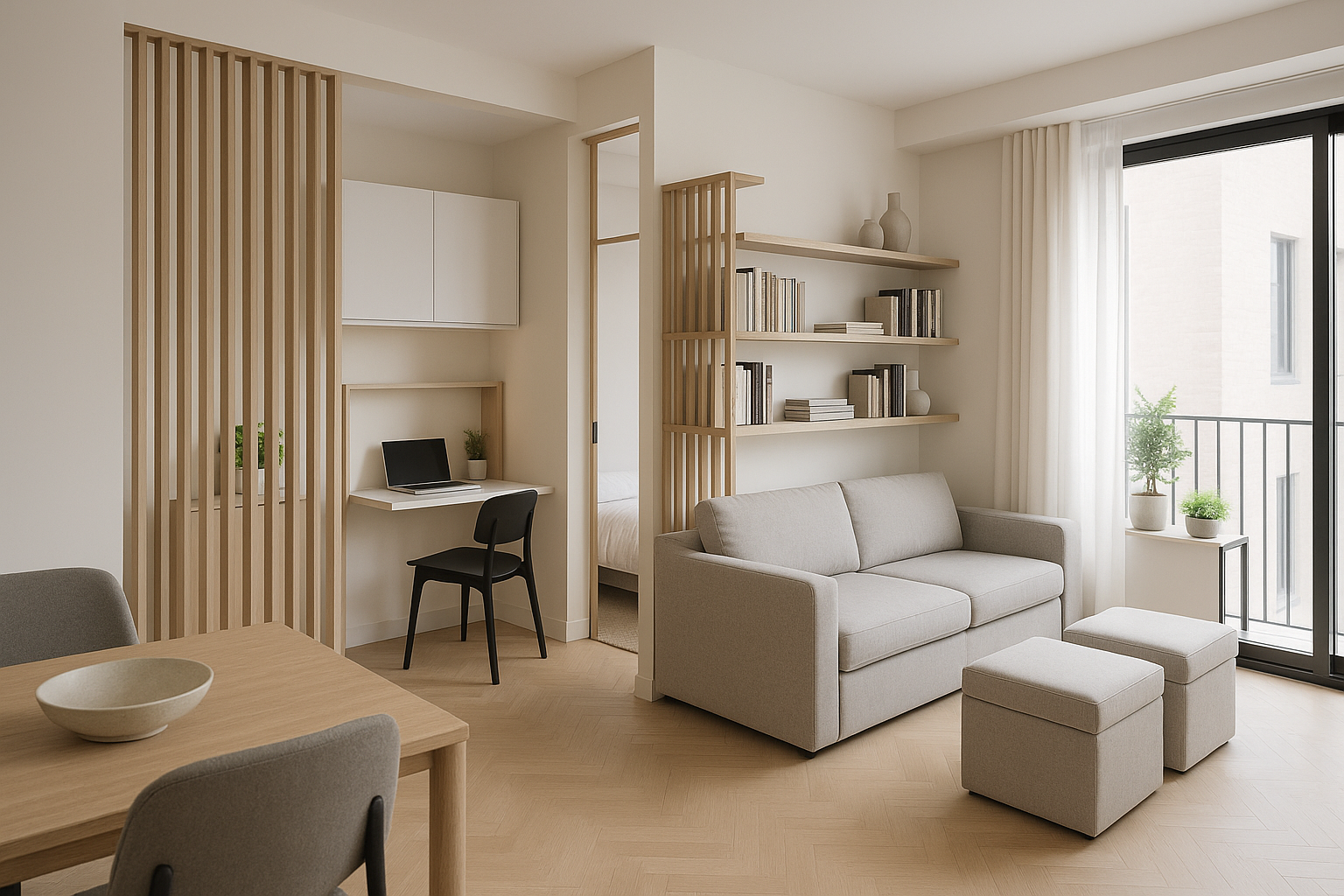 multifunctional living spaces