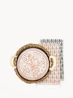 Load image into Gallery viewer, Bread Warmer &amp; Basket Gift Set with Tea Towel - Bird Round
