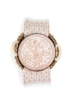 Load image into Gallery viewer, Bread Warmer &amp; Basket Gift Set with Tea Towel - Bird Round
