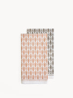 Load image into Gallery viewer, Hand Screen Printed Tea Towel - Set of 2
