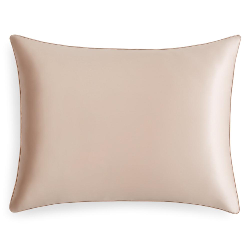 Charmeuse Silk Pillowcase with Classic Pipping