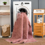Load image into Gallery viewer, Judy Pink Washable Plush Rug
