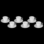 Load image into Gallery viewer, White 6 Oz | 180 Ml Tea Cup &amp; Saucer
