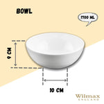 Load image into Gallery viewer, White Bowl 8&quot; inch | 20 Cm 57 Oz | 1700 Ml
