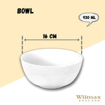Load image into Gallery viewer, White Bowl 6.5&quot; inch | 16 Cm 31 Fl Oz | 930 Ml

