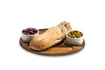 Load image into Gallery viewer, Charcuterie/ Serving Tray w/ 2 ceramic bowls w/ lids
