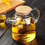 Load image into Gallery viewer, Thermo Glass Teapot 54 Fl Oz | High temperature and shock resistant

