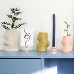 Load image into Gallery viewer, Fluxo Ceramic Vase -  Large White
