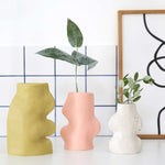 Load image into Gallery viewer, Fluxo Ceramic Vase -  Small White
