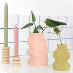Load image into Gallery viewer, Fluxo Ceramic Vase -  Large Pink
