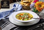Load image into Gallery viewer, Professional Rolled Rim White Deep Plate 10&quot; inch | 20 Oz
