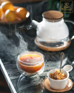 Load image into Gallery viewer, Double-Wall Vacuum Sealed Thermo Glass Bowl 6.8 Fl Oz | 200 Ml
