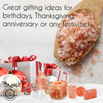 Load image into Gallery viewer, Himalayan Pink Salt Bath Ball by Pride of India – Easily Soluble – Good for Refreshing &amp; Hydrating Bath – Mineral Rich Spa Ritual – Easy to Use - Ideal Gift for Any Occasion
