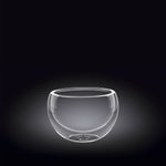 Load image into Gallery viewer, Double-Wall Vacuum Sealed Thermo Glass Bowl 6.8 Fl Oz | 200 Ml
