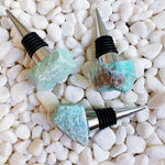Load image into Gallery viewer, Beauty of Nature Stone Wine Stopper
