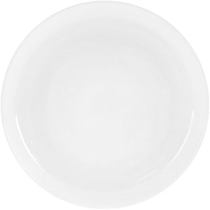 Professional Rolled Rim White Bread Plate 6" inch | 15 Cm