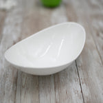 Load image into Gallery viewer, White Sauce Dish 8&quot; inch X 4.7&#39;&#39; X 2.5&#39;&#39; |
