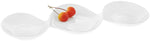 Load image into Gallery viewer, White Divided Sauce Dish 14.5&quot; inch | 37 Cm

