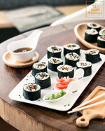 Load image into Gallery viewer, White Rectangle Flat Platter 12&quot; inch X 6.5&quot; inch | 30 X 16 Cm

