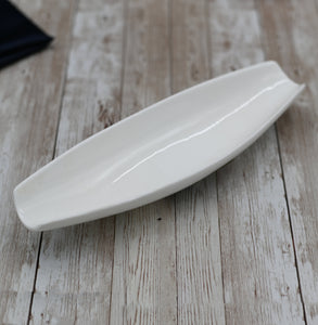 White Celery Tray / Dish 10" inch | 26 Cm