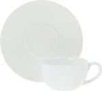 Load image into Gallery viewer, White 3 Oz | 100 Ml Coffee Cup &amp; Saucer
