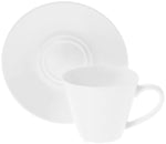 Load image into Gallery viewer, White 6 Oz | 180 Ml Tea Cup &amp; Saucer

