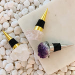 Load image into Gallery viewer, Beauty of Nature Stone Wine Stopper
