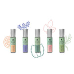Load image into Gallery viewer, Aromatherapy Essential Oils Rollerballs (Bergamot, Lavender, Peppermint, Rosehip, Tea Tree)
