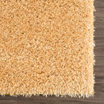 Load image into Gallery viewer, Faina Solid Gold Shag Rug Washable
