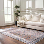 Load image into Gallery viewer, Peach Holi-2305 Washable Area Rug

