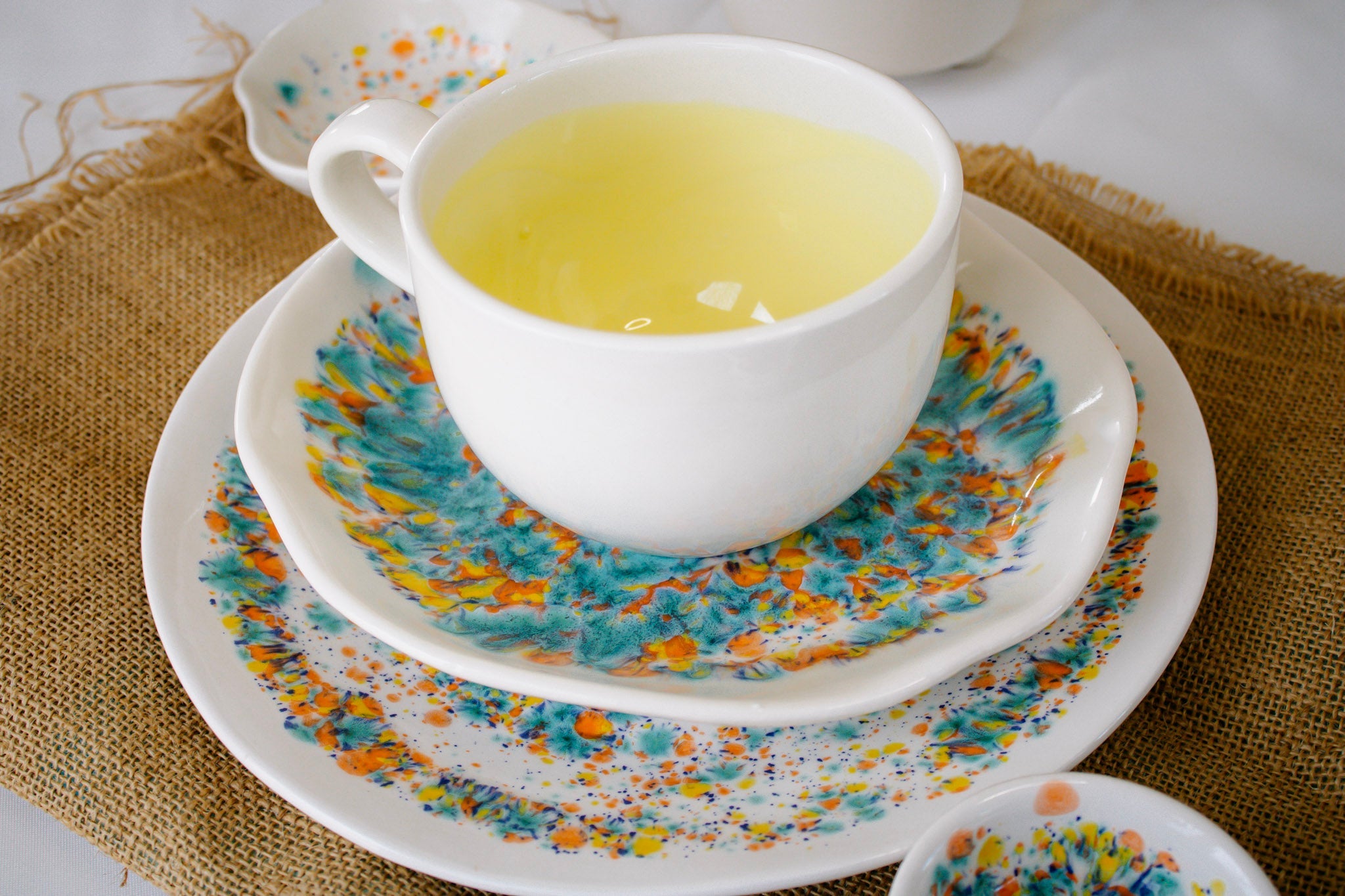 Spring Artisan Soup Mugs