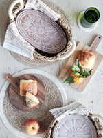 Load image into Gallery viewer, Bread Warmer &amp; Basket - Flower
