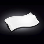 Load image into Gallery viewer, Flat Porcelain White Dish With Handles 12&quot; inch | 31 Cm
