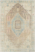 Load image into Gallery viewer, Light Olive Baloy Vintage Washable Area Rug
