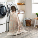 Load image into Gallery viewer, Light Olive Baloy Vintage Washable Area Rug
