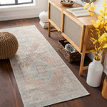 Load image into Gallery viewer, Light Olive Baloy Vintage Washable Area Rug
