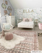 Load image into Gallery viewer, Rust Maligaya Distressed Washable Area Rug
