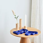 Load image into Gallery viewer, Ceramic Wave Trays - Speckled Blue - Rectangle
