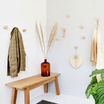 Load image into Gallery viewer, Geometric Beech Coat Hook - Set of 3
