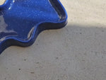 Load image into Gallery viewer, Ceramic Wave Trays - Speckled Blue - Rectangle
