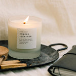 Load image into Gallery viewer, Embers + Leather - Signature Candle (Vetiver + Cedar + Patchouli)
