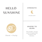 Load image into Gallery viewer, Hello Sunshine - Grapefruit + Geranium + Lime
