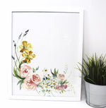 Load image into Gallery viewer, Add The Words Custom Art Print, 11x14 in, Custom Print, Floral Print, Home Decor
