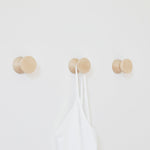 Load image into Gallery viewer, Geometric Beech Coat Hook - Set of 3
