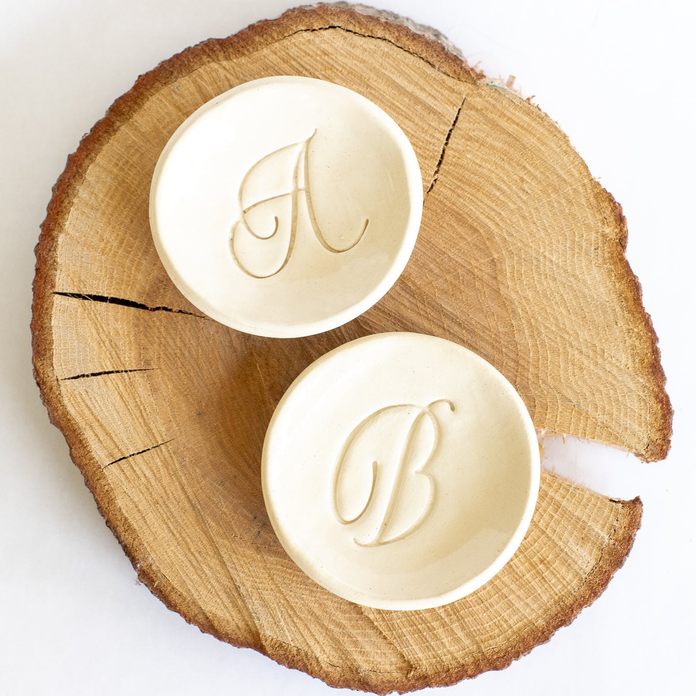 Monogram Ring Dish Without Gold