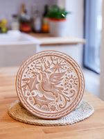 Load image into Gallery viewer, Bread Warmer &amp; Basket - Bird Round
